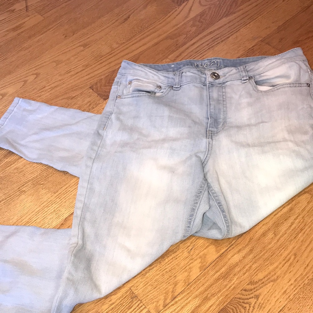 High rise jeggings